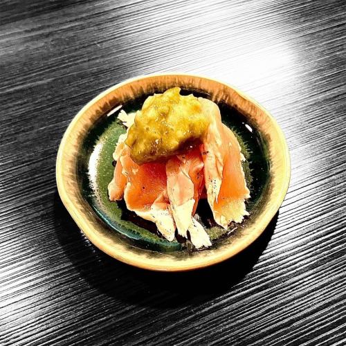 [Hokkaido-produced] Toriwasa (chicken with wasabi)