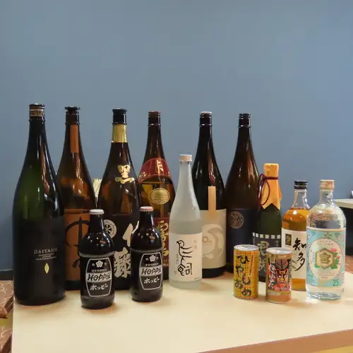 【豊富な品揃え】赤霧島やシャンパンなど!お料理に合うお酒を多彩にご用意