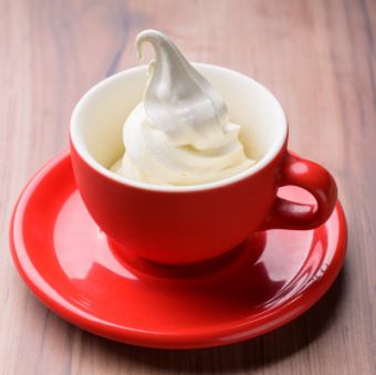 金子牧場のソフトクリーム