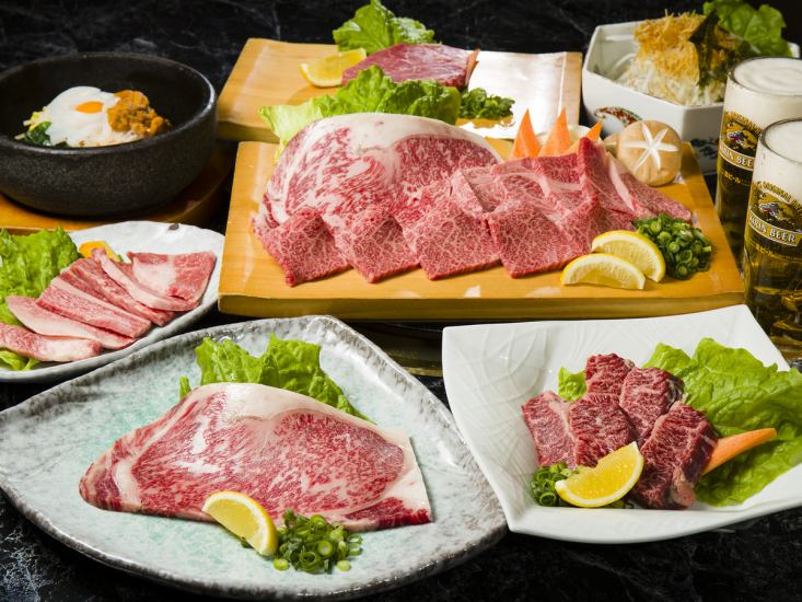 【完全個室】　金の間でゆっくりお食事を。