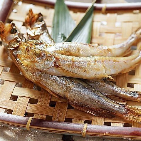 子持ちししゃも炭火焼き