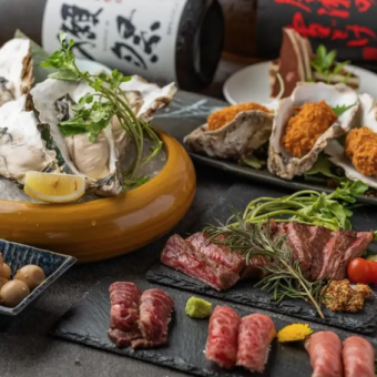 『くるりコース』選べるメインや炙り肉寿司含9品 3時間飲み放題付 4480円⇒3980円