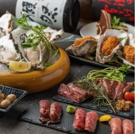 『くるりコース』選べるメインや炙り肉寿司含9品 3時間飲み放題付 4480円⇒3980円
