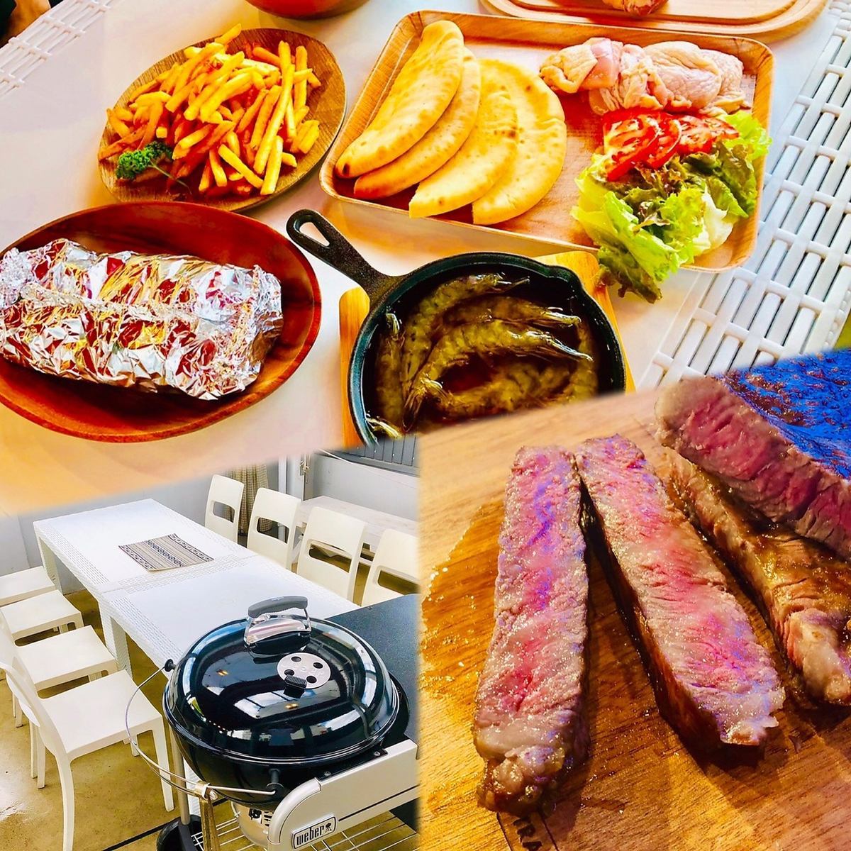 名古屋駅西出口すぐ！手ぶらで本格BBQが楽しめる野外屋上テラス