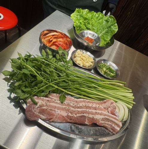 ミナリサムギョプサル