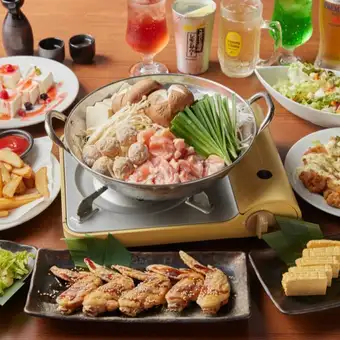 【2時間飲み放題付き】金宮コース◆旬魚のカルパッチョや、手羽先揚げ、デザートなどを気軽に♪