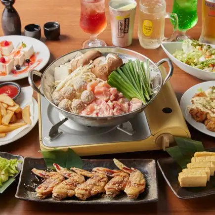 【2時間飲み放題付き】金宮コース◆旬魚のカルパッチョや、手羽先揚げ、デザートなどを気軽に♪