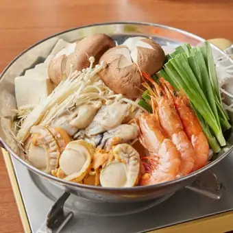 彩り海鮮鍋 各一人前