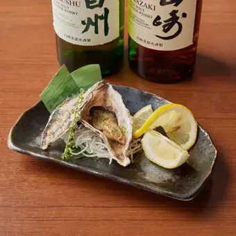 炭焼きカキ