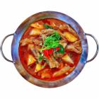 Szechuan style beef tendon stew