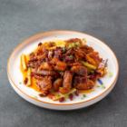 Sichuan-style stir-fried offal