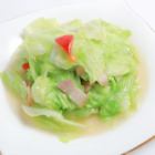 手ちぎりキャベツ炒め