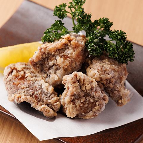 Fried beef tongue