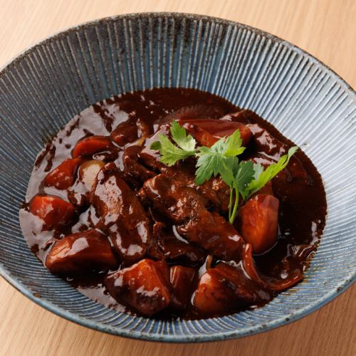 Beef tongue stew