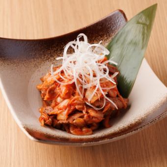 Beef tongue kimchi