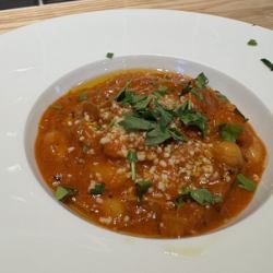 トリッパのトマト煮込み