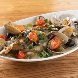 一匹魚のアクアパッツァ