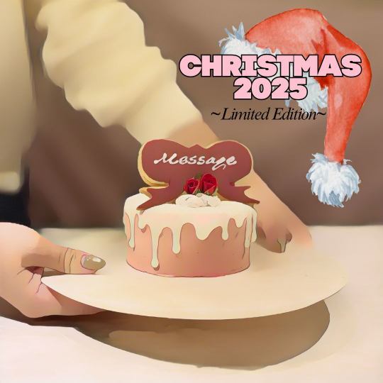 【クリスマスランチ2025】X'mas期間限定のリボンモチーフのホールショートケーキで祝うランチ