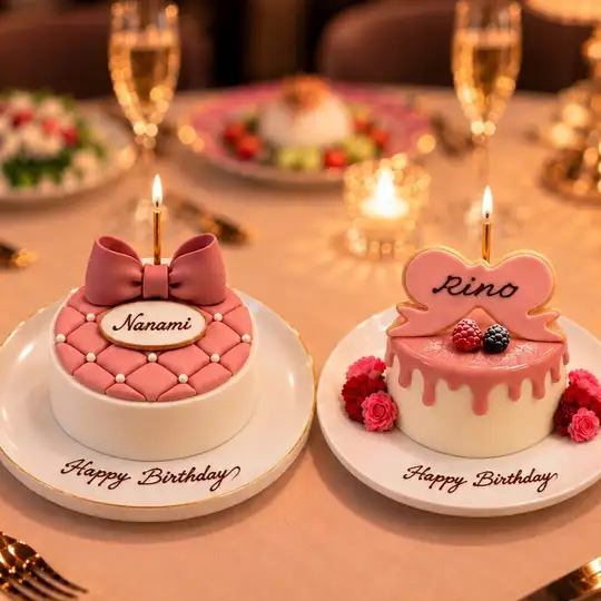[Available only at 6 PM or 8 PM] Celebrate Christmas 2026 with a ribbon motif or quilted whole cake!