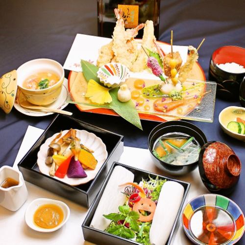 昼宴会やご親族顔合わせにも最適なお昼の懐石メニュー