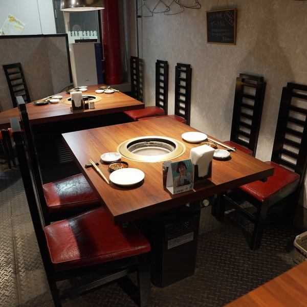 The entire restaurant can be rented out for private parties of up to 32 people.How about a delicious yakiniku party with everyone?