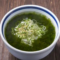 青のりたっぷりスープ / 玉子スープ