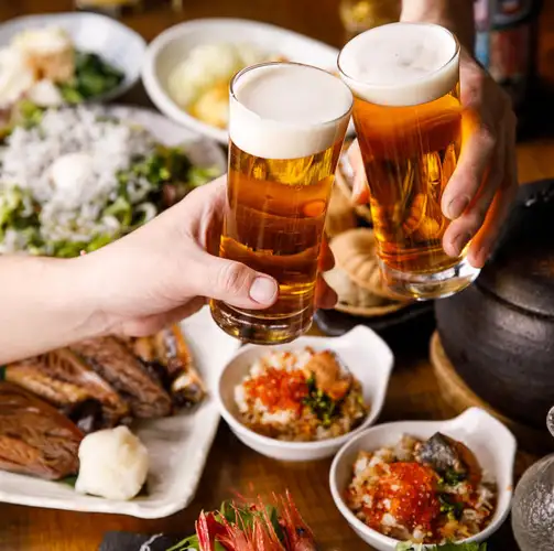 超值套餐☆ 5道菜，150分钟畅饮。[下午6点后预订可畅饮至打烊！] 4500日元（含税）