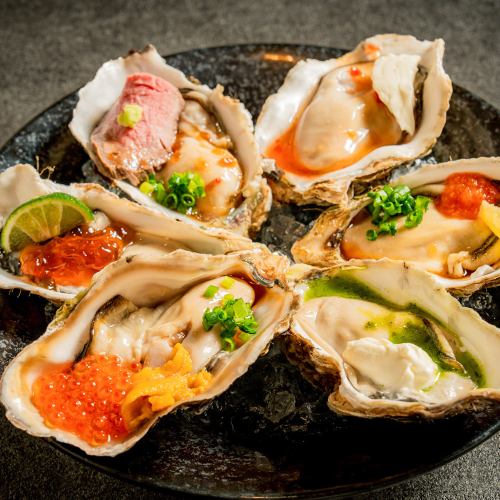 牡蛎鸡尾酒拼盘