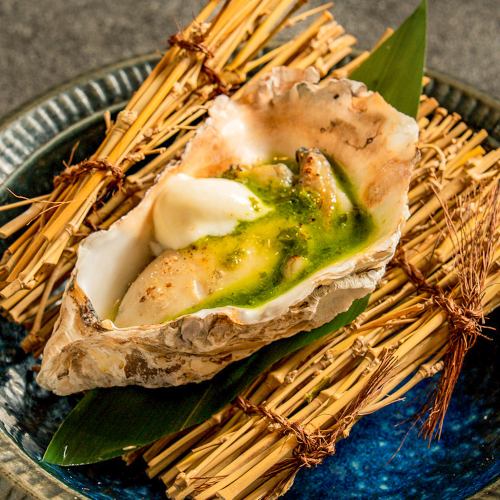 原味烤牡蛎（酸奶油罗勒/烤牡蛎）