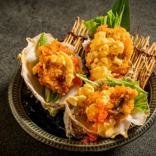 炸牡蛎（3只）
