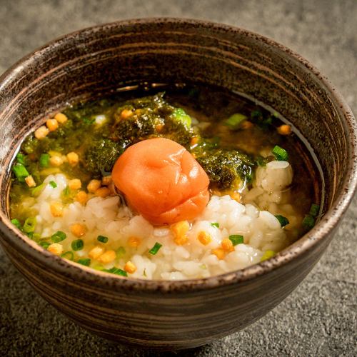梅汤茶泡饭