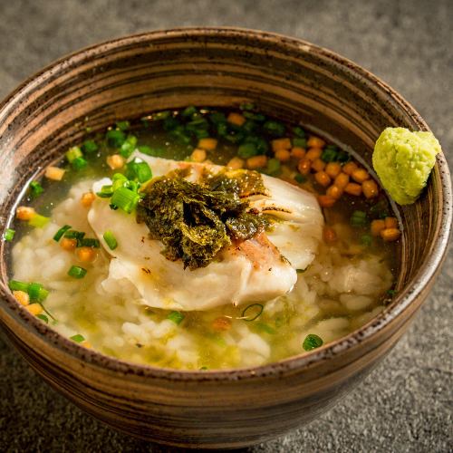 烤鲷鱼汤茶泡饭