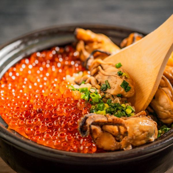 シメにもメインにも!絶品土鍋ご飯!