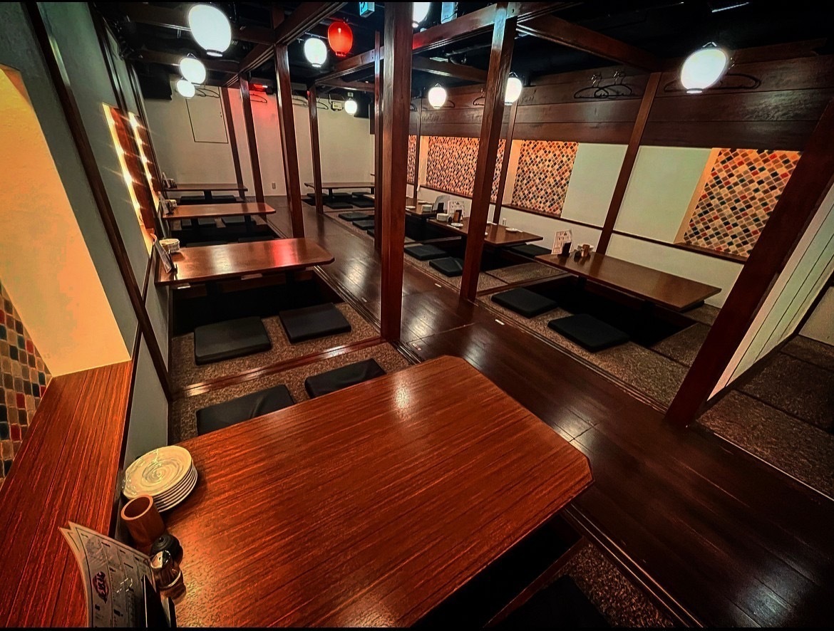 個室としても利用可!貸切も可能!定番の大衆居酒屋