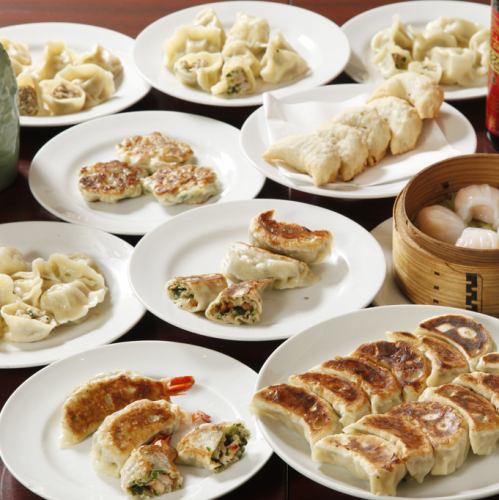 The secret of the delicious gyoza is in the homemade chicken soup!