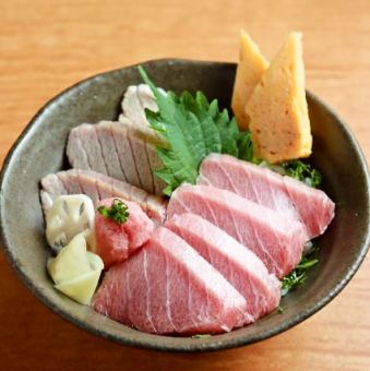 Enjoy high-quality wild southern tuna otoro broiled and sashimi! [Natural southern tuna otoro bowl]