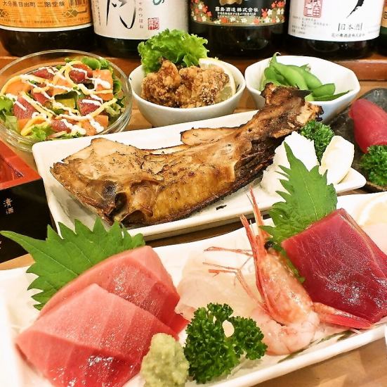 Enjoy freshly caught fish at a reasonable price with a seafood bowl ♪ The station inland seafood tavern that is ideal for lunch and banquet