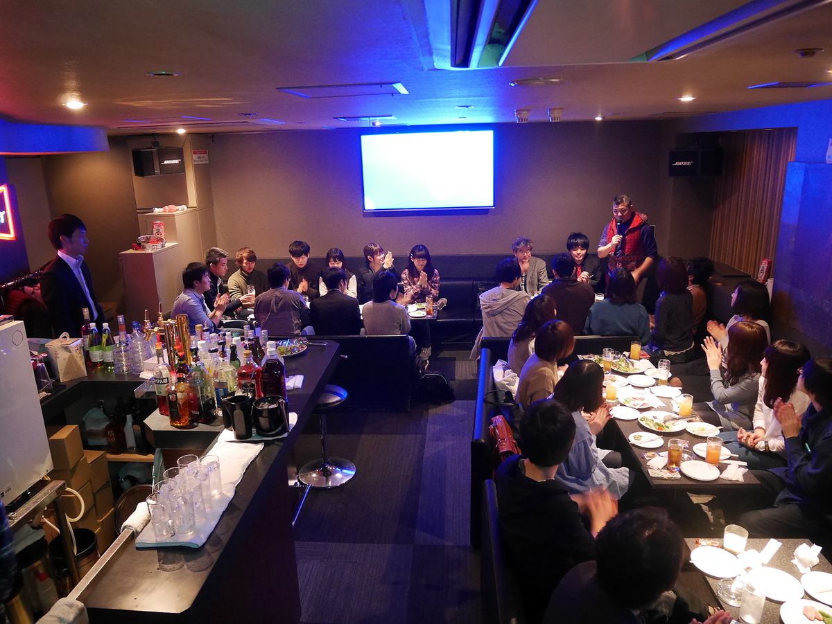 25名~貸切OK♪最大60名迄収容!広々店内でみんなでワイワイ♪