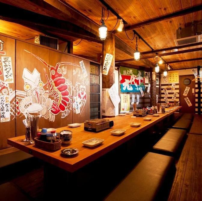 駅チカ!最大宴会は20人以上!!完全個室の掘り炬燵個室はオススメ!