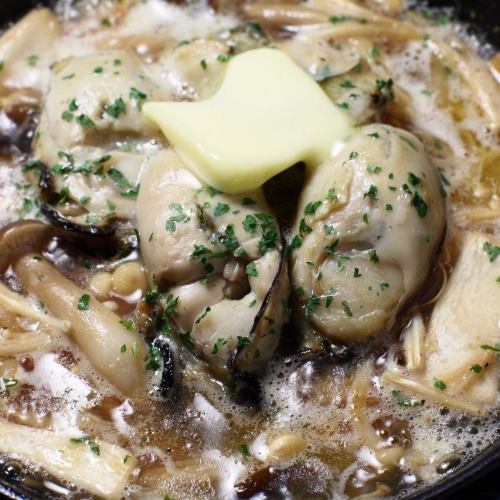 かきのバター醤油焼き