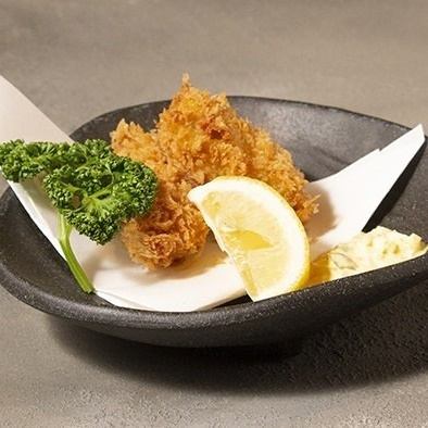 Fried oysters from Hiroshima Prefecture