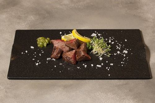 The most popular is the square-cut Hiroshima beef loin.