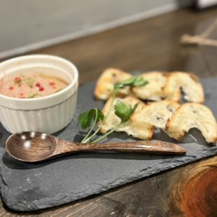 自家製レバーパテ (バケット付き)