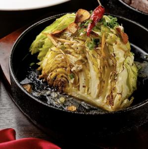 鉄板アンチョビキャベツ