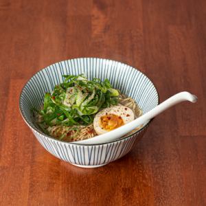 Omi beef horumon ramen with soy sauce or miso