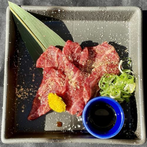 Omi beef sashimi