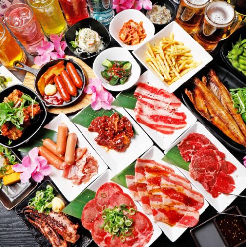 【기간 한정】야키니쿠 뷔페 3시간⇒3000엔!!