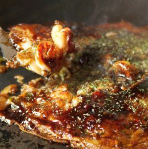 外パリ中トロ神戸長田味 名物 「薄焼きお好み焼き」(具なし)