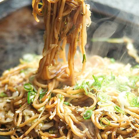 特注蒸麺の絶品焼そば◎