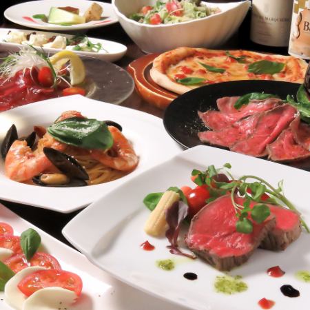 [NEW]★VIVACE “Enjoy seasonal ingredients” course with all-you-can-drink☆